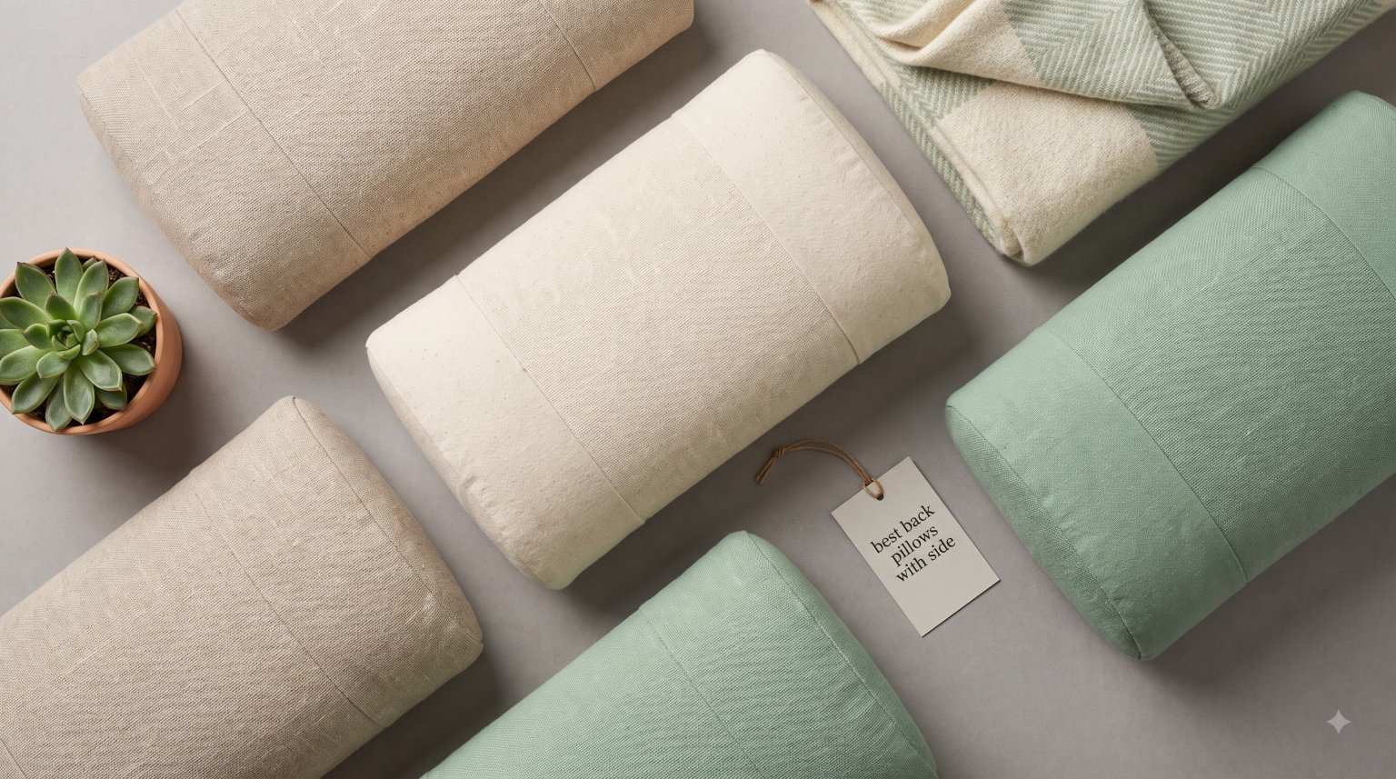 best back pillows with side