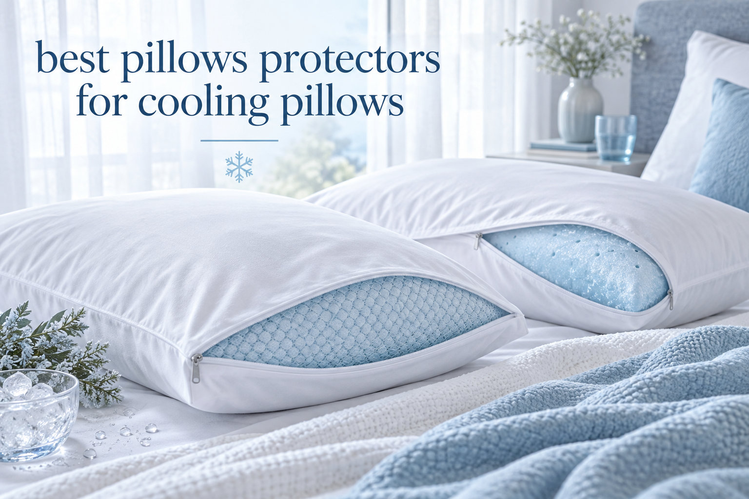 best pillows protectors for cooling pillows