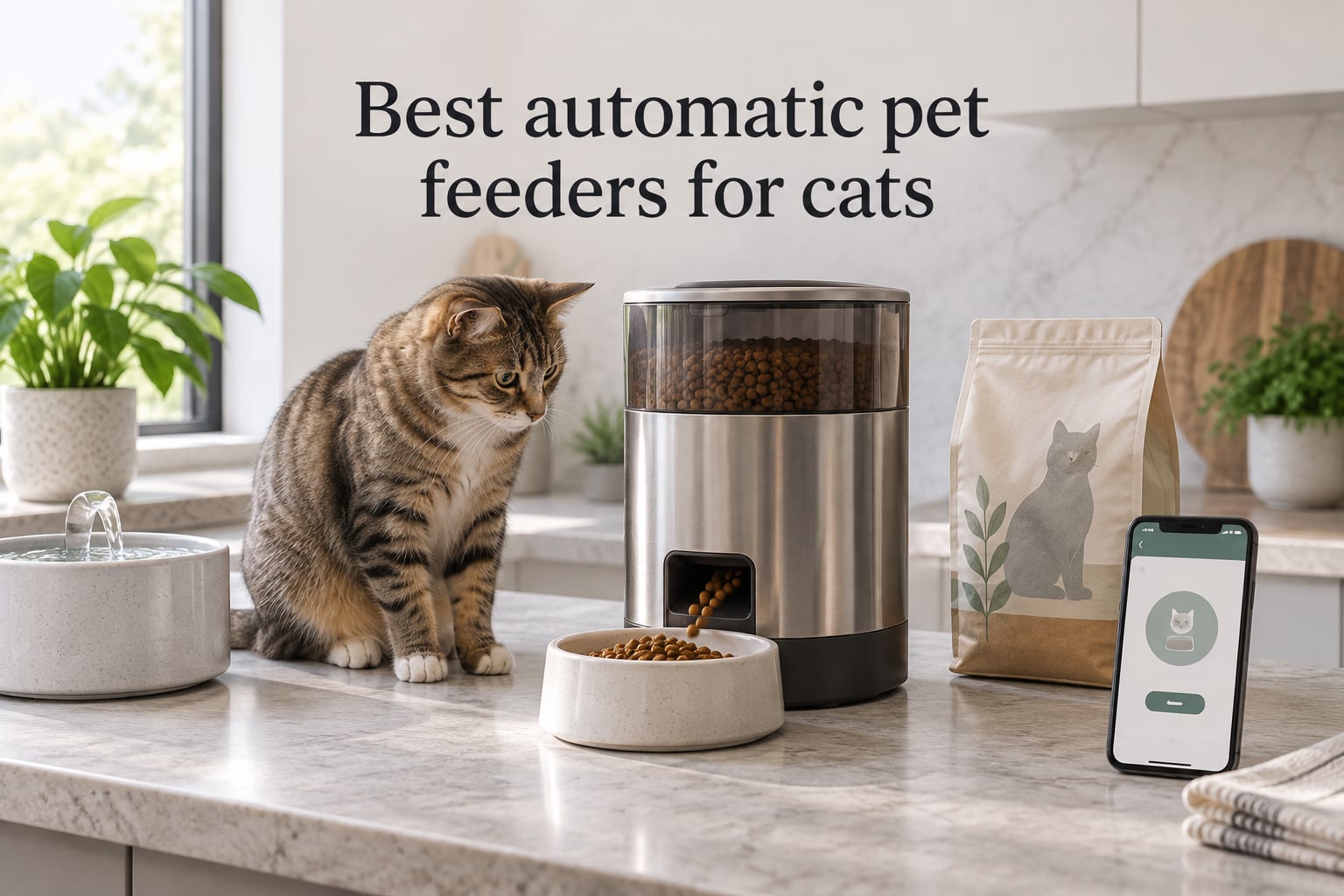 Best automatic pet feeders for cats