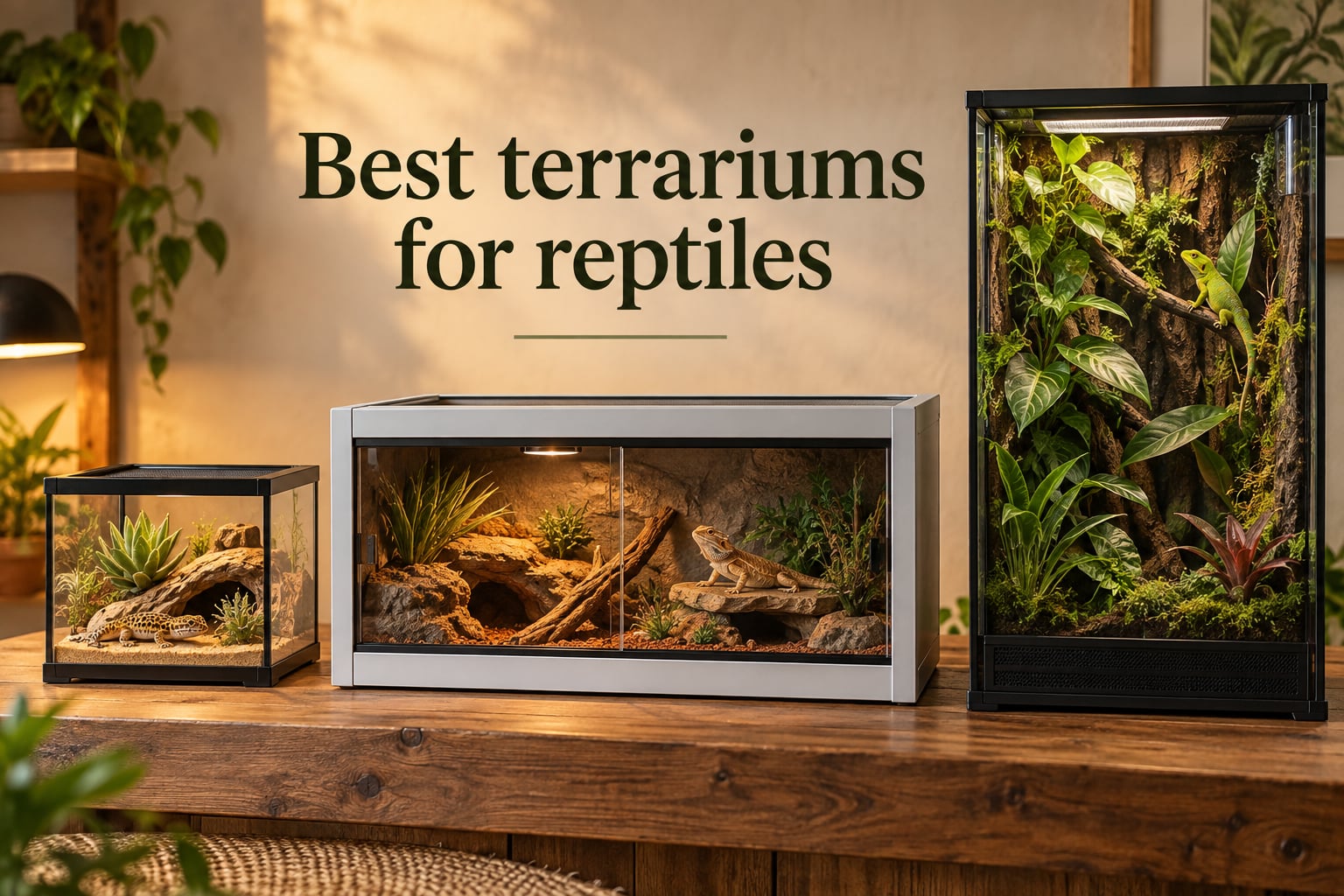 Best terrariums for reptiles
