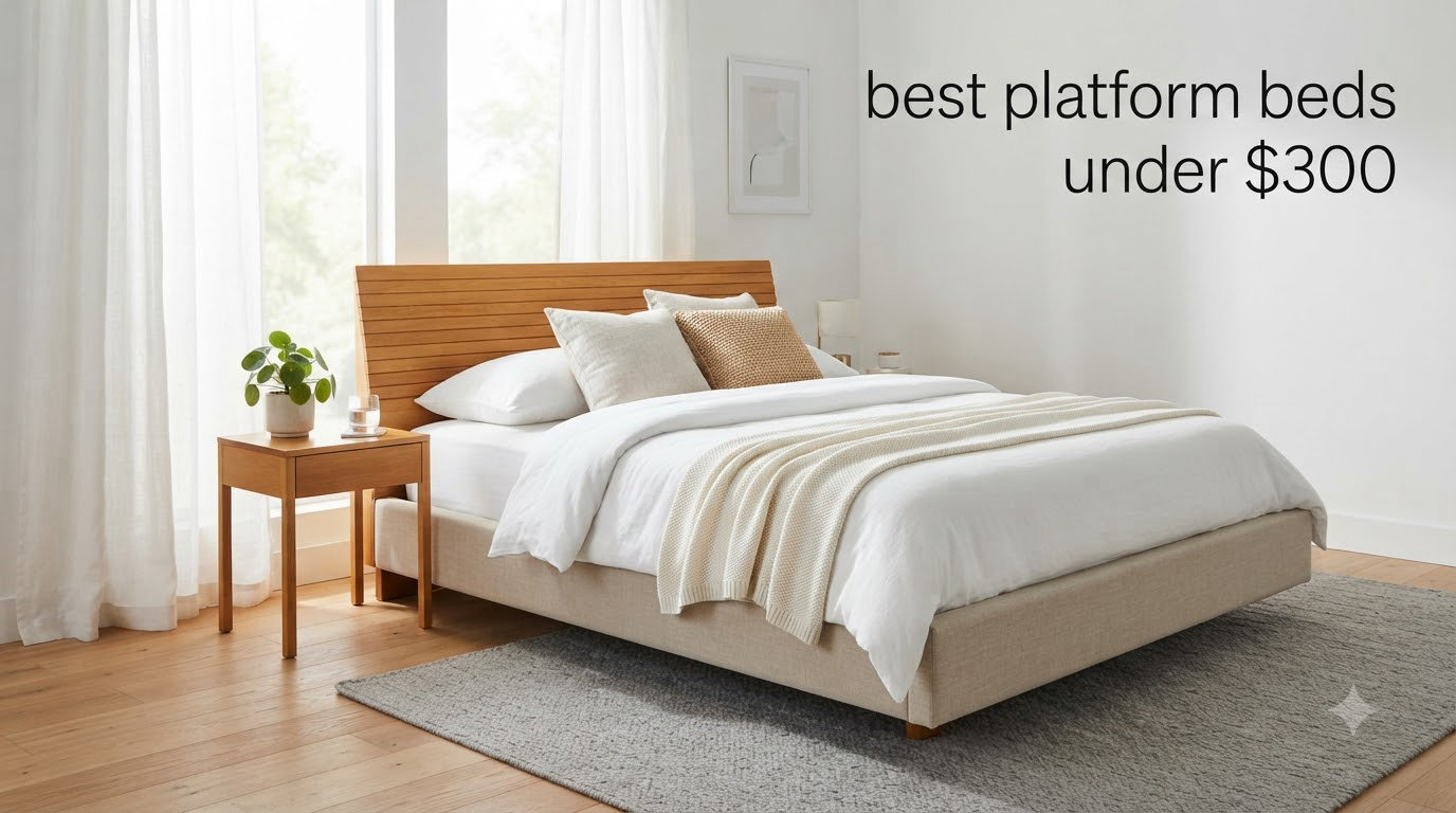 best platform beds under $300