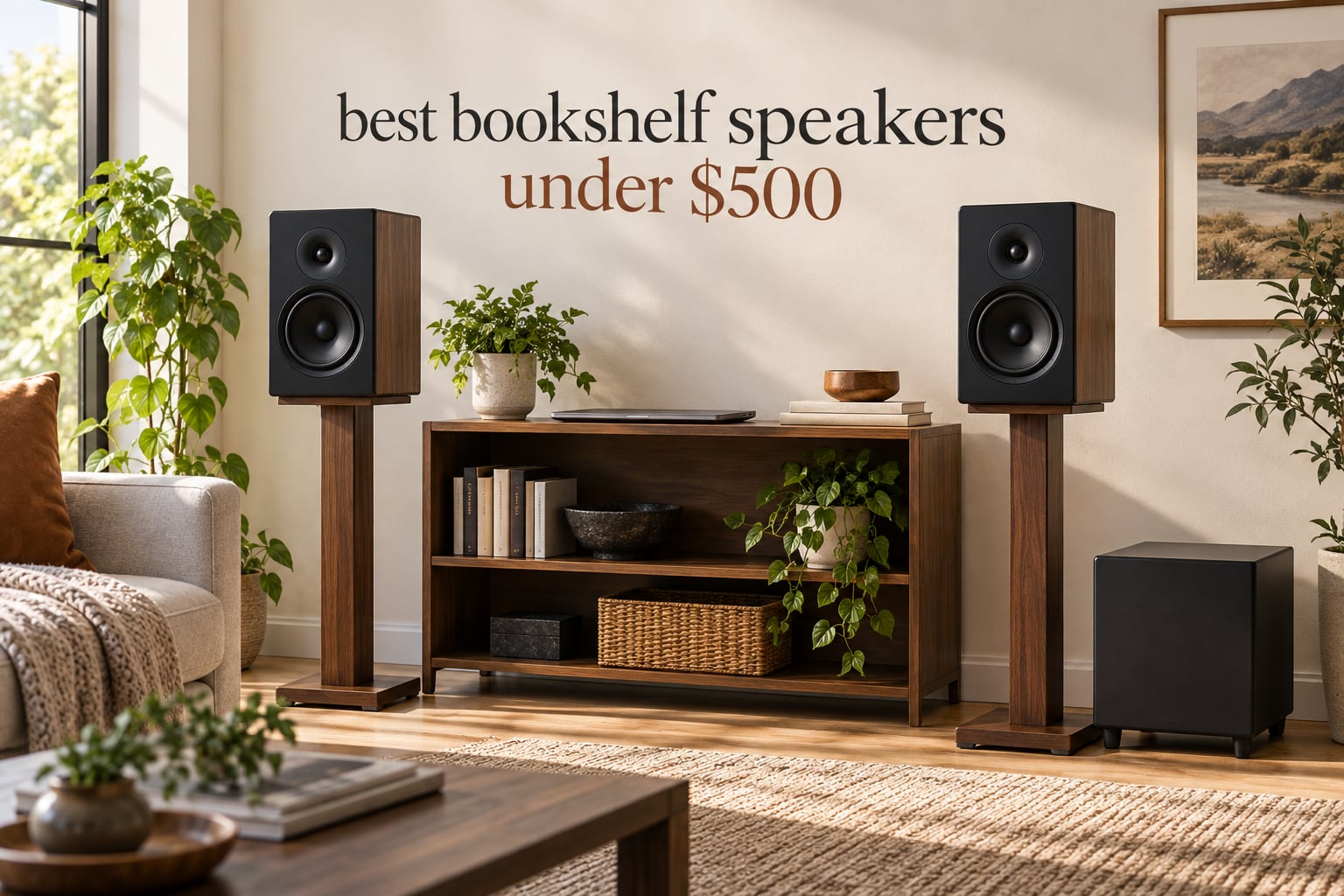 best bookshelf speakers under $500