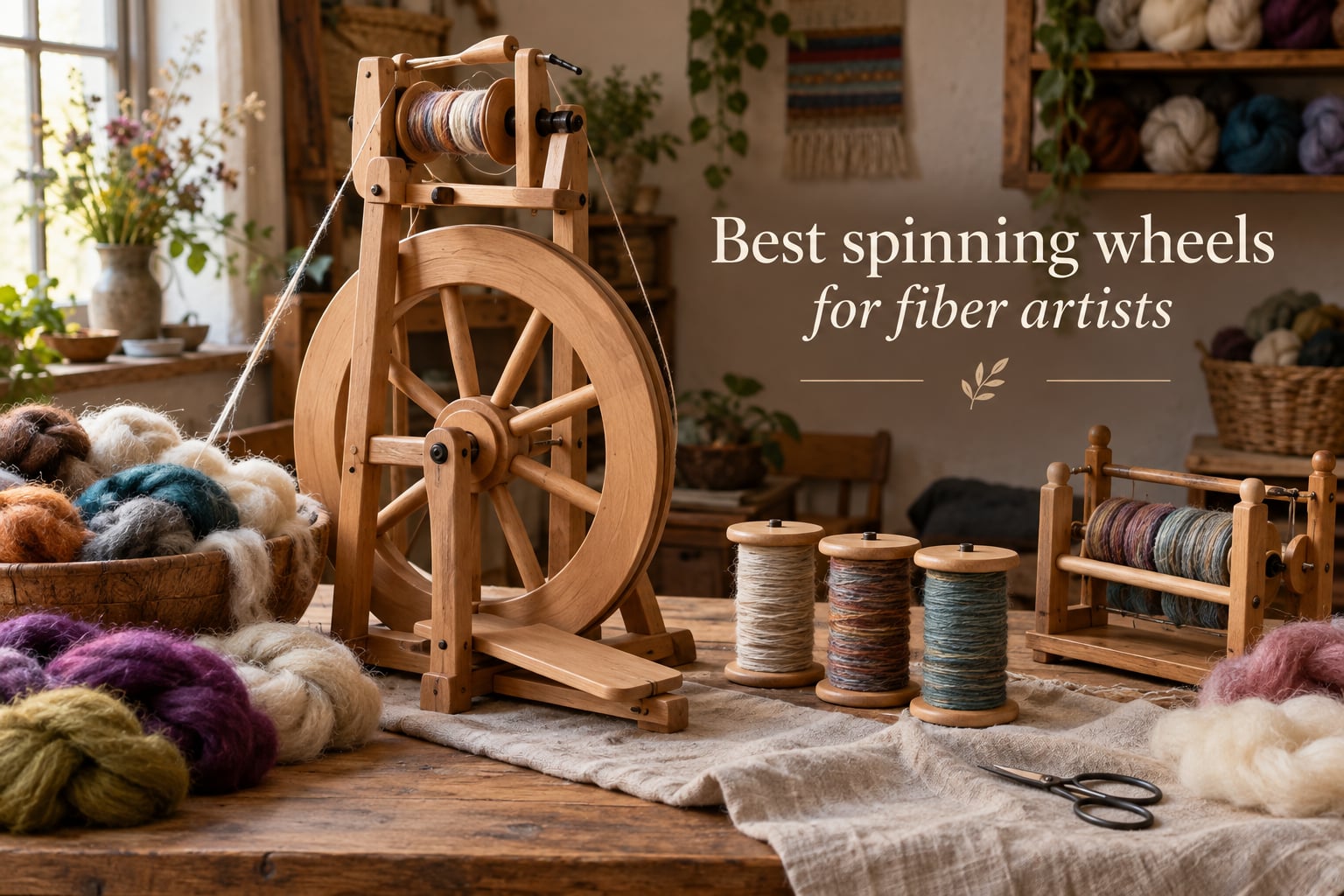 Best spinning wheels for fiber artists
