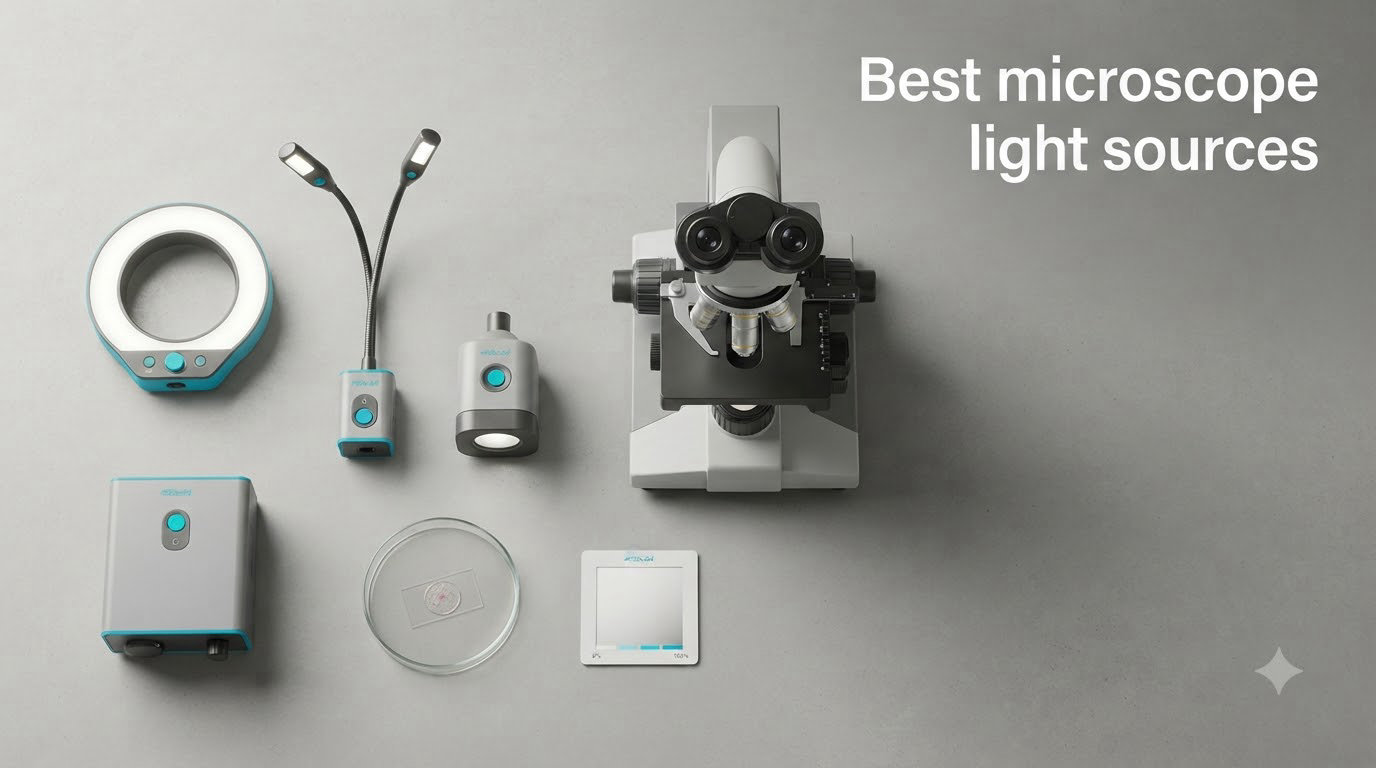 Best microscope light sources