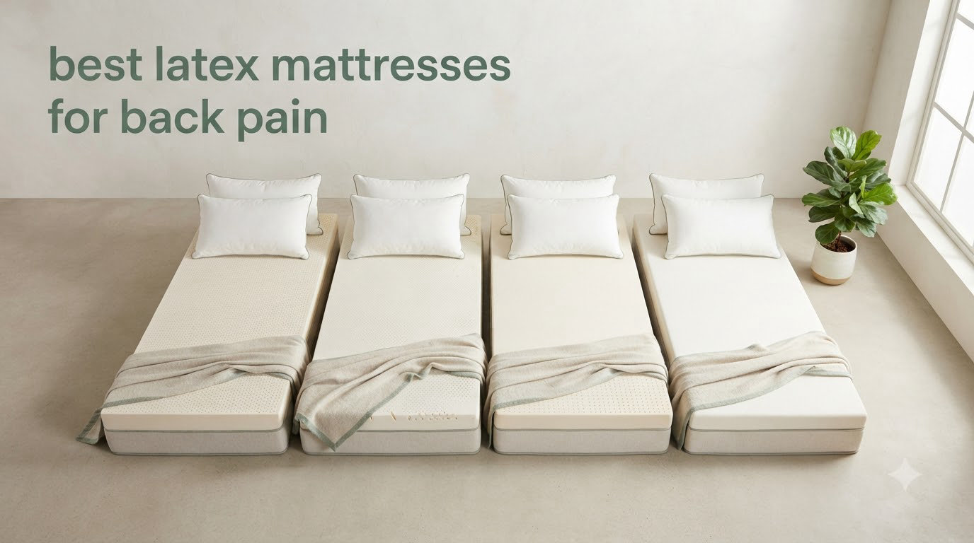 best latex mattresses for back pain