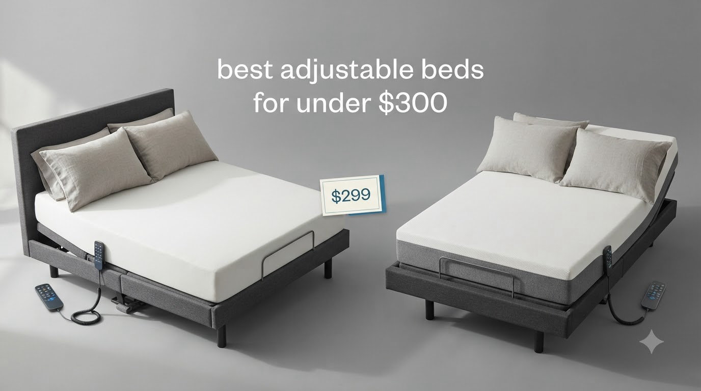 best adjustable beds for under $300
