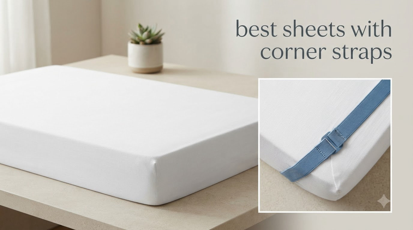 best sheets with corner straps