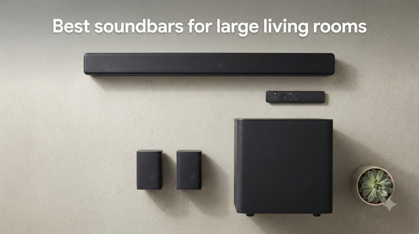 Best soundbars for large living rooms