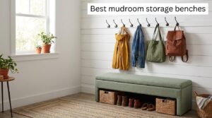 Best mudroom storage benches