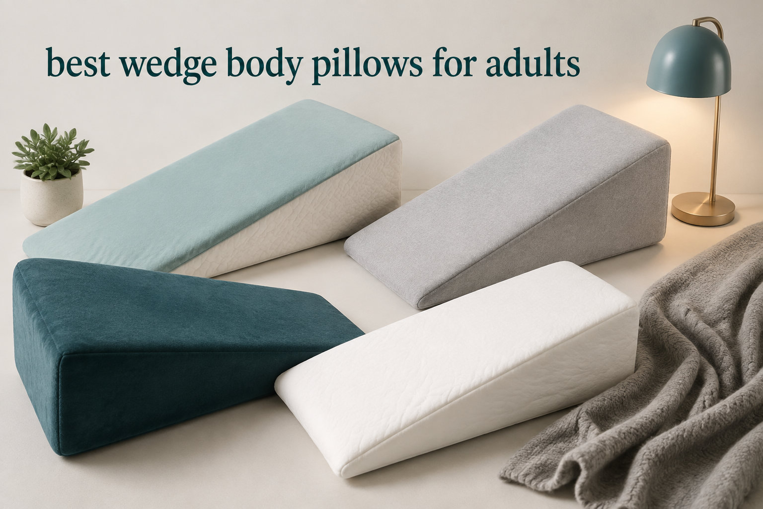 best wedge body pillows for adults