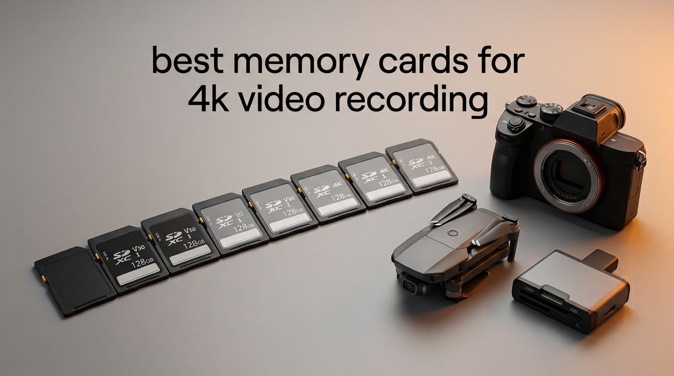 best memory cards for 4k video recording