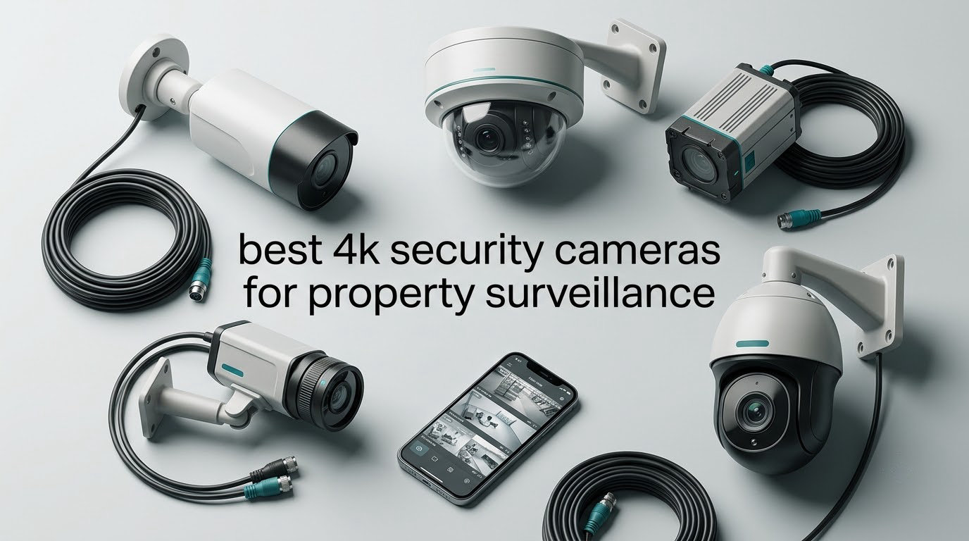 best 4k security cameras for property surveillance