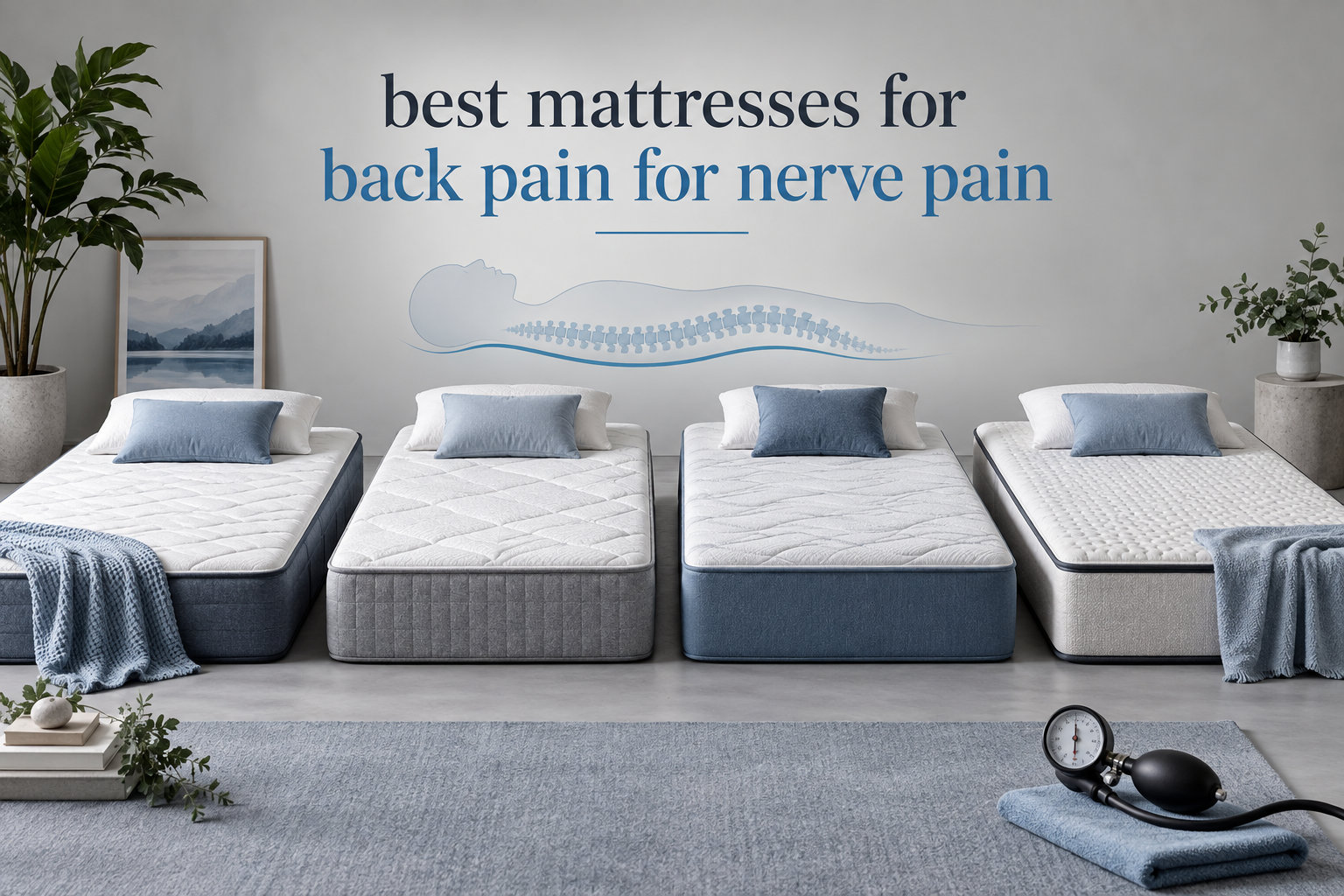 best mattresses for back pain for nerve pain