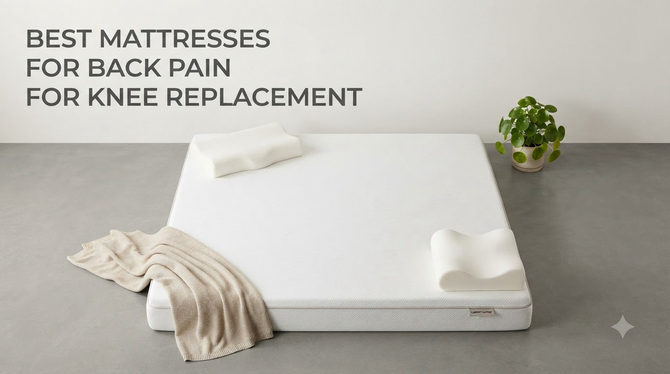 best mattresses for back pain for knee replacement