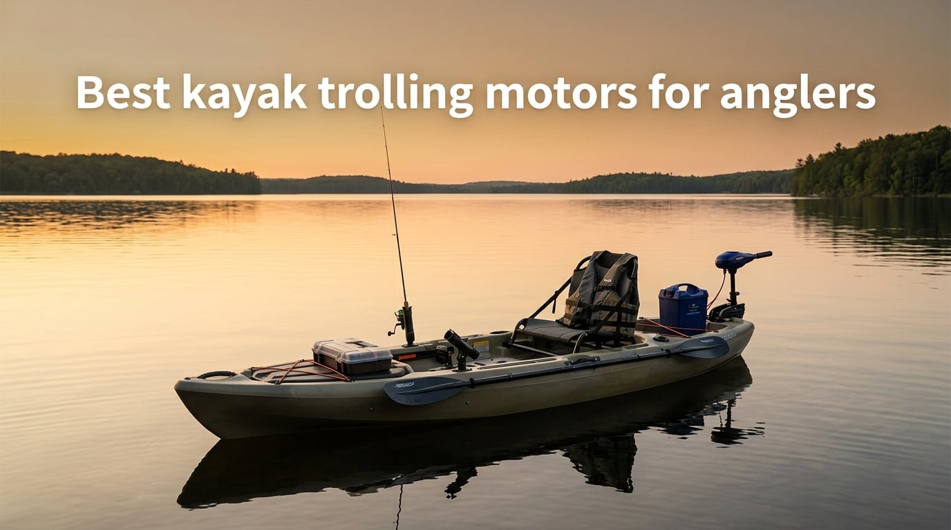 Best kayak trolling motors for anglers