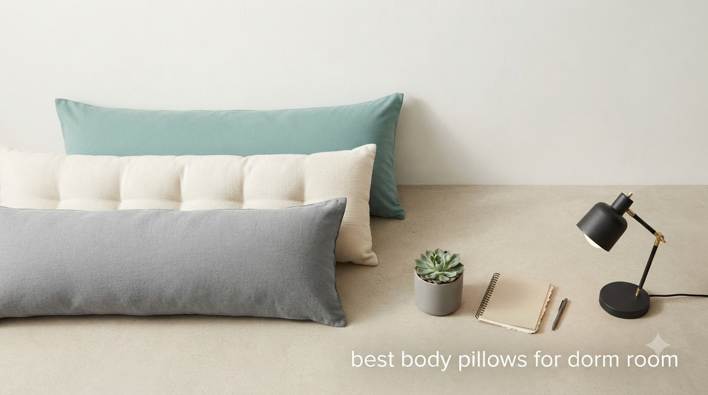 best body pillows for dorm room