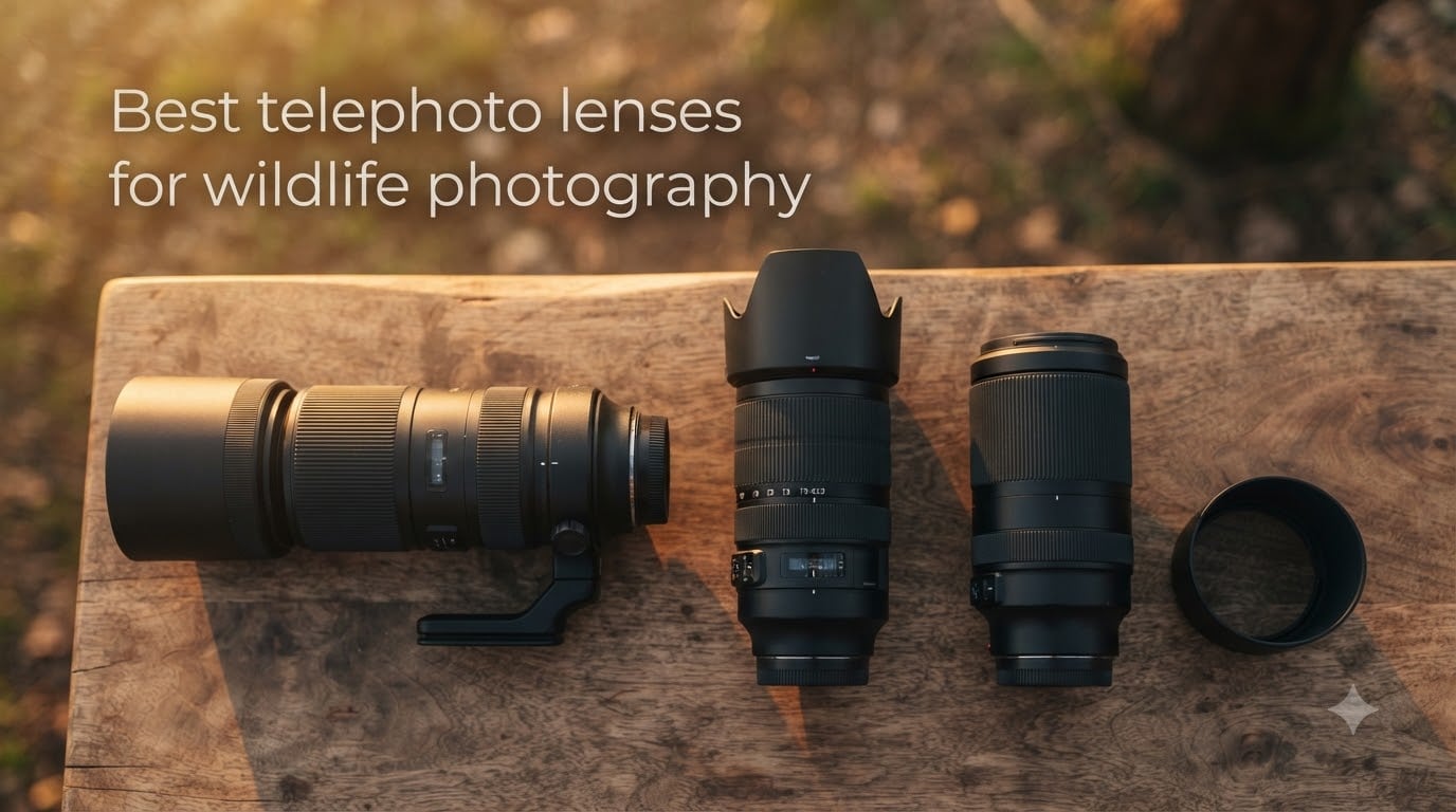 Best telephoto lenses for wildlife photography