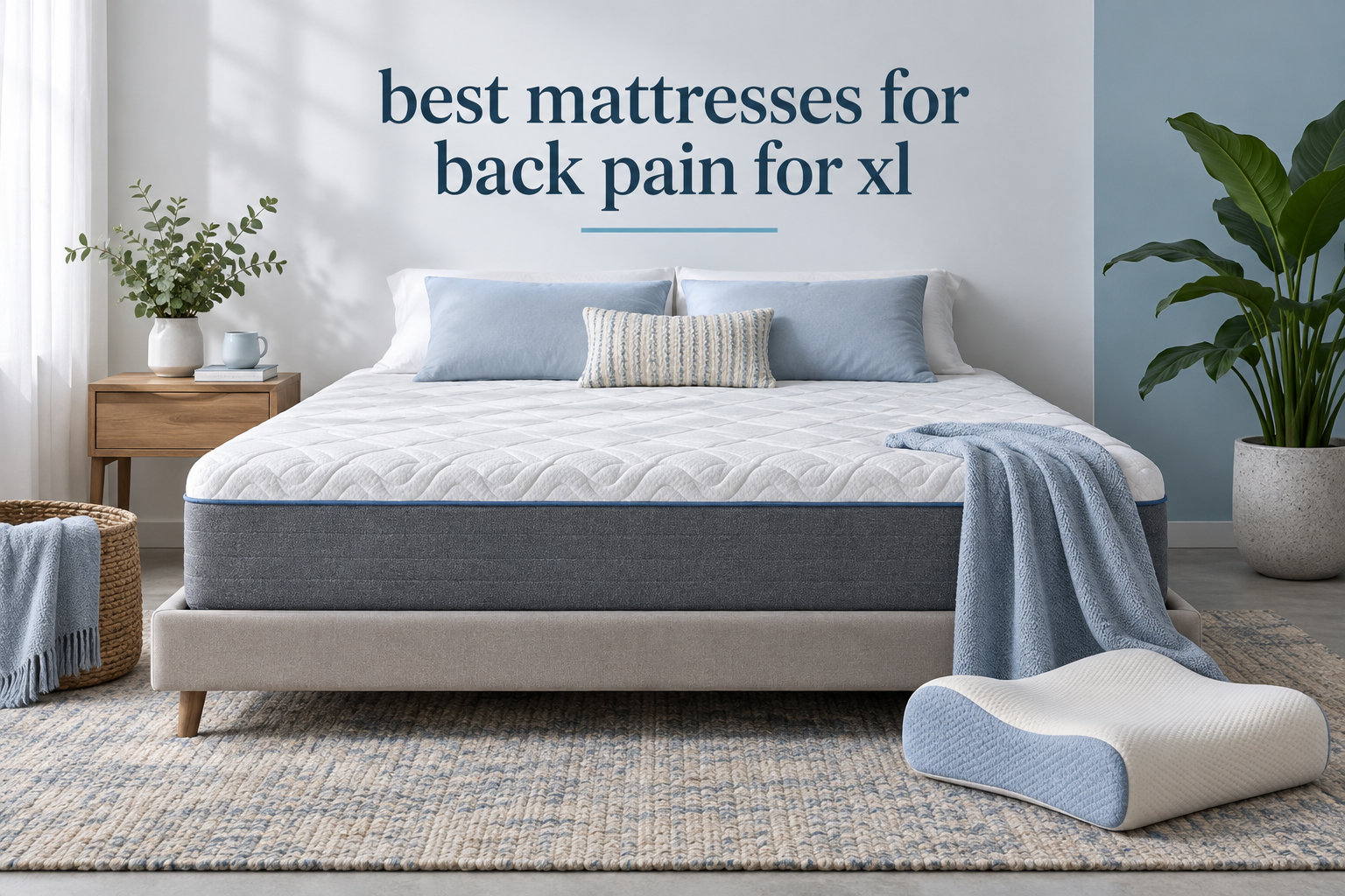 best mattresses for back pain for xl