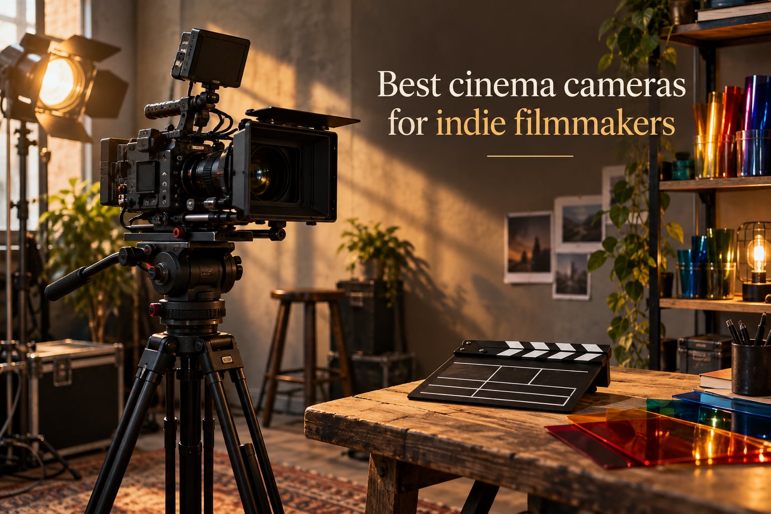 Best cinema cameras for indie filmmakers