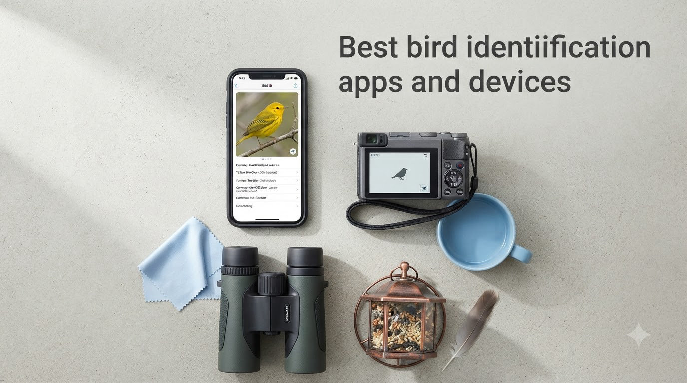 Best bird identification apps and devices