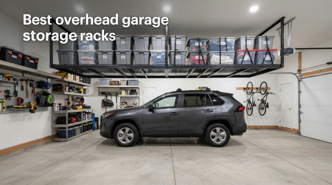 Best overhead garage storage racks