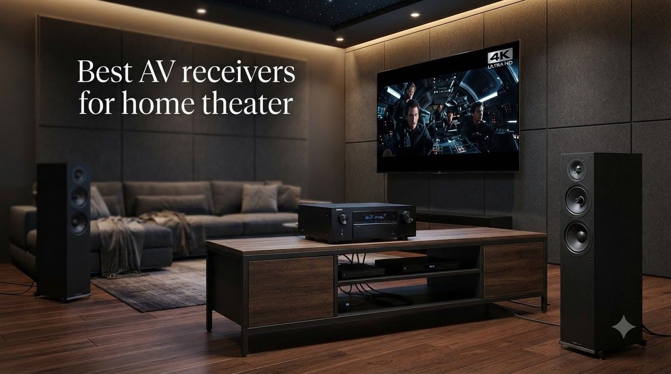 Best AV receivers for home theater