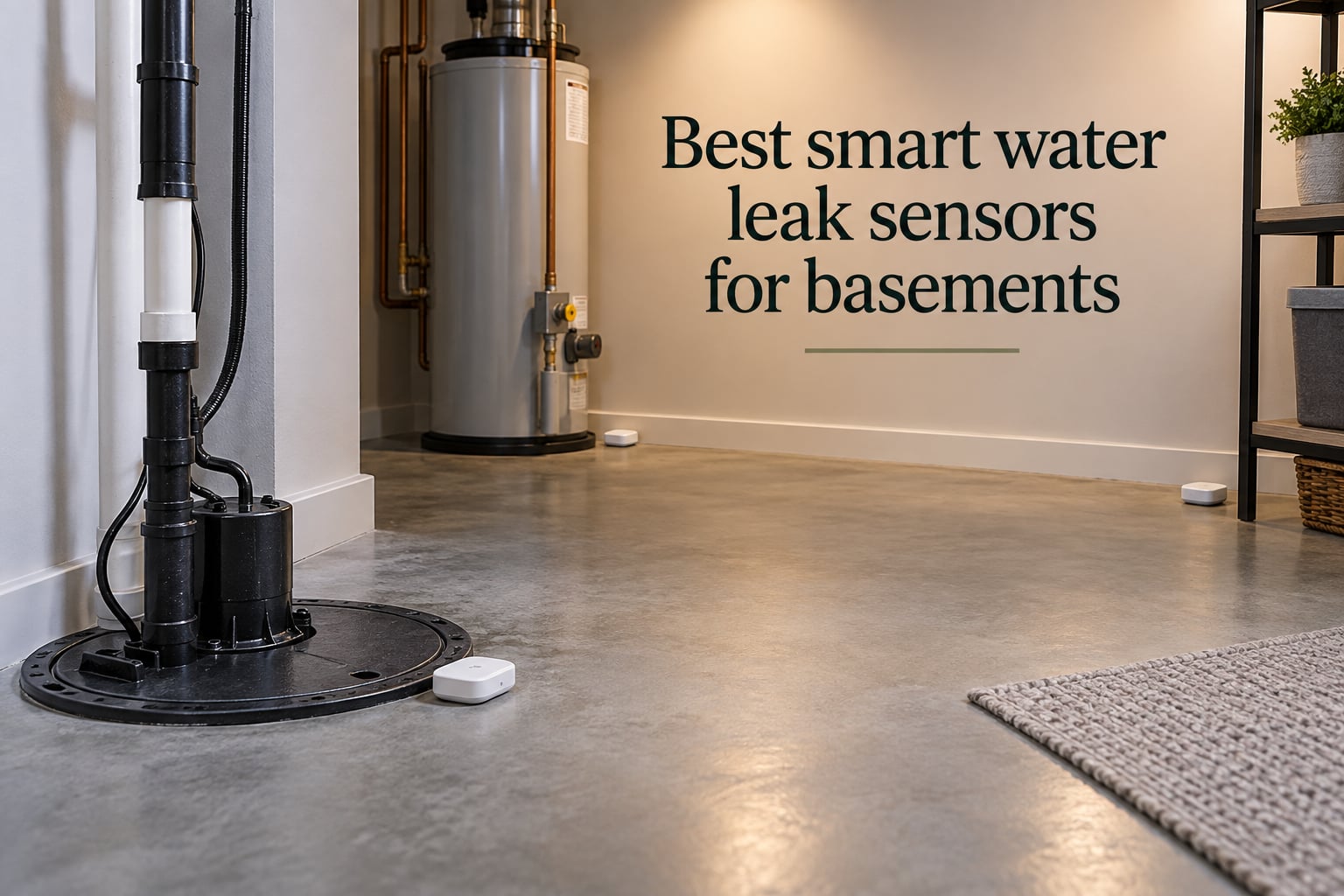 Best smart water leak sensors for basements