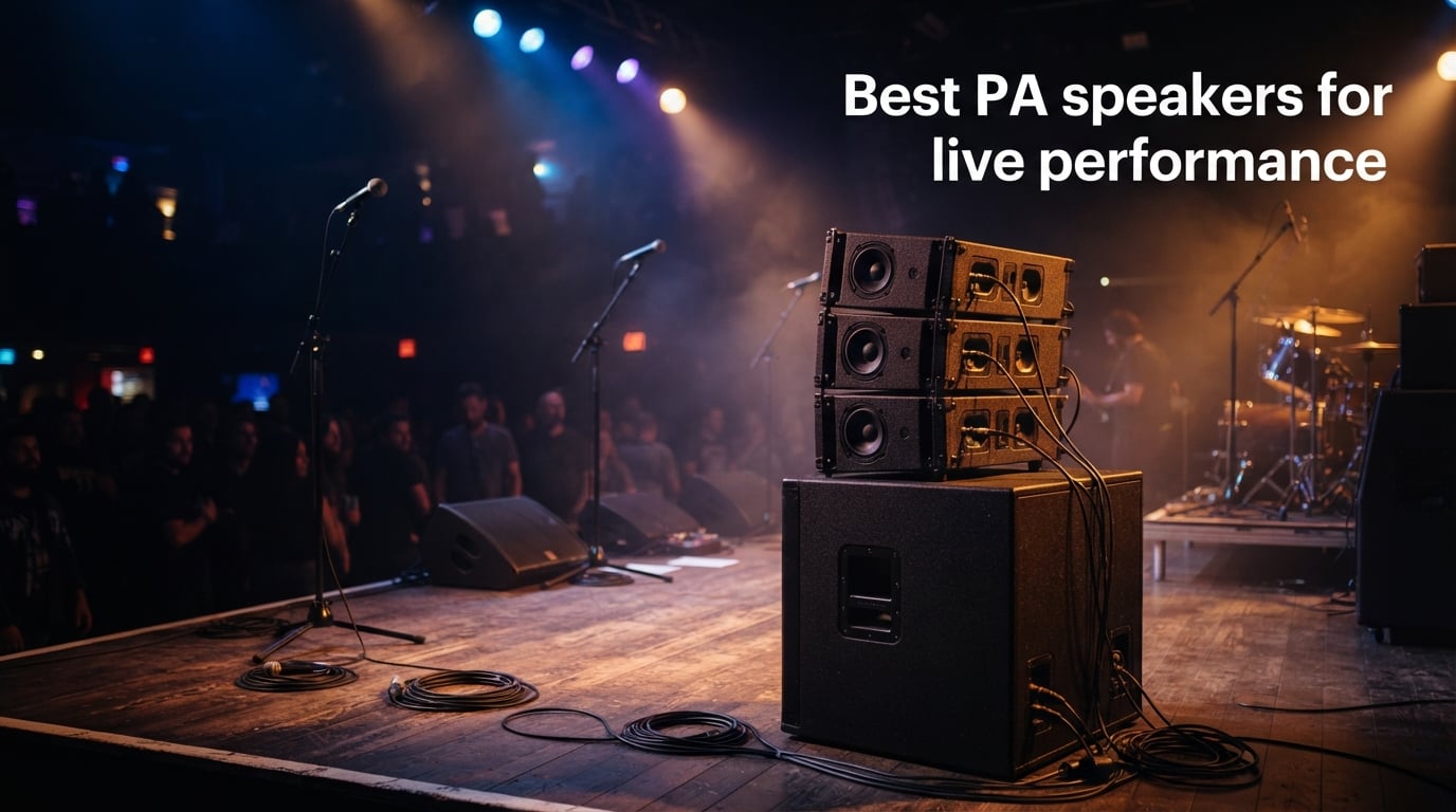 Best PA speakers for live performance