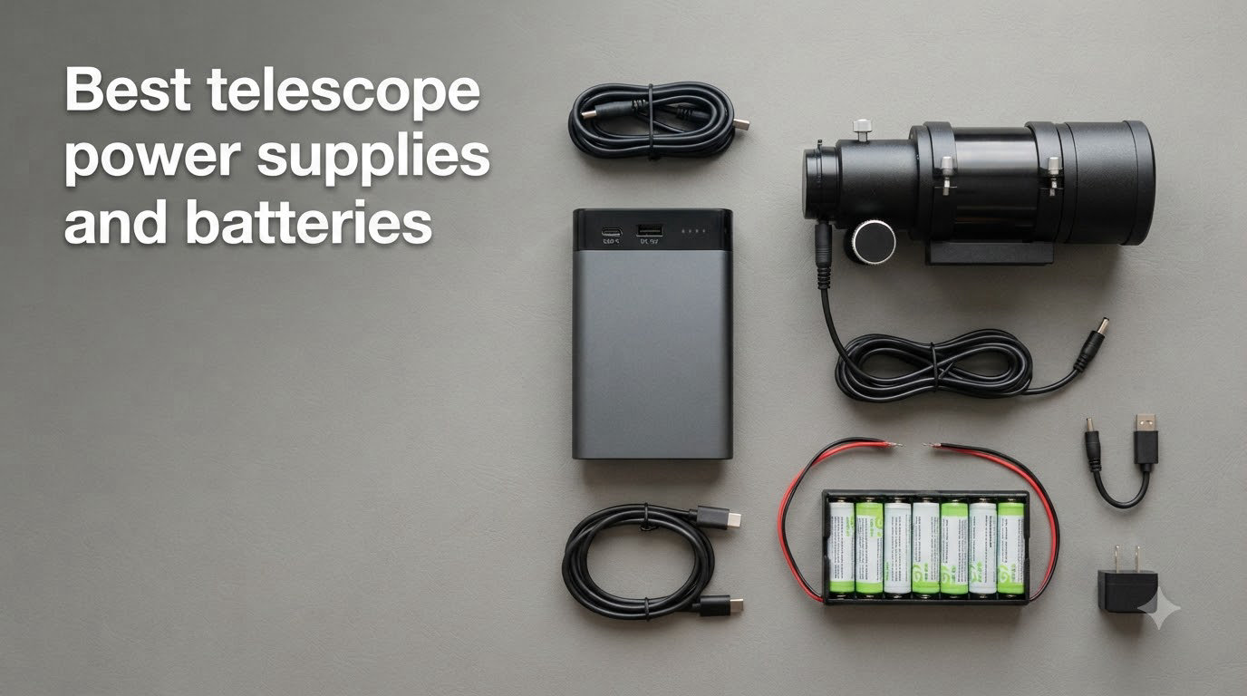 Best telescope power supplies and batteries