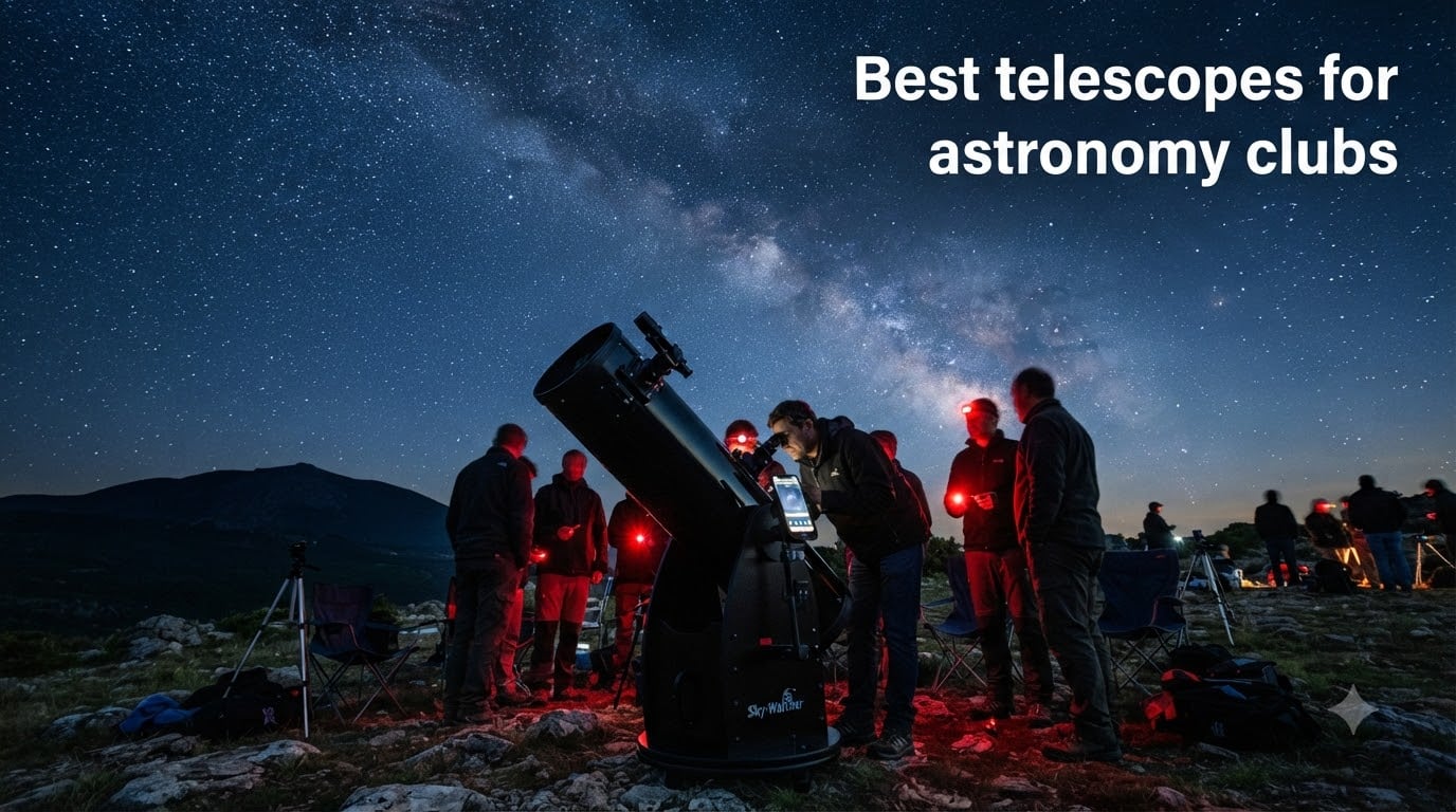 Best telescopes for astronomy clubs