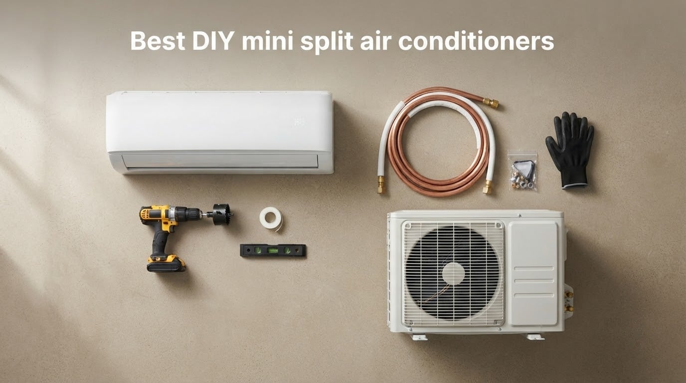 Best DIY mini split air conditioners