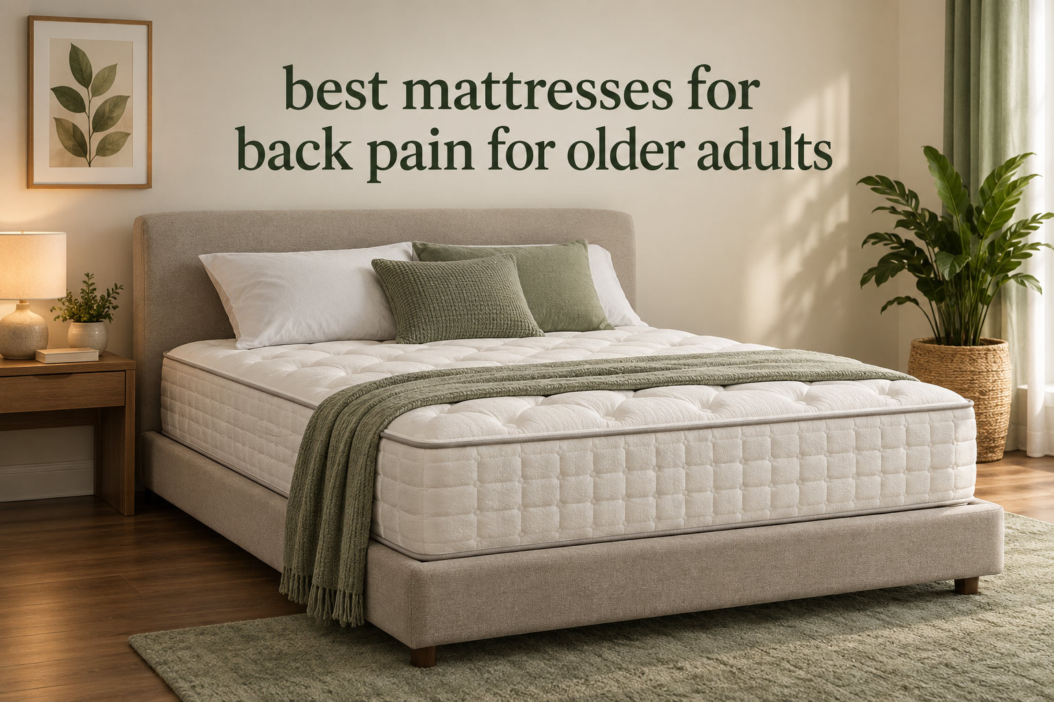 best mattresses for back pain for older adults