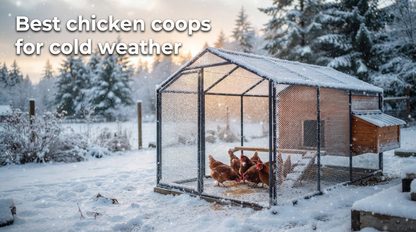 Best chicken coops for cold weather