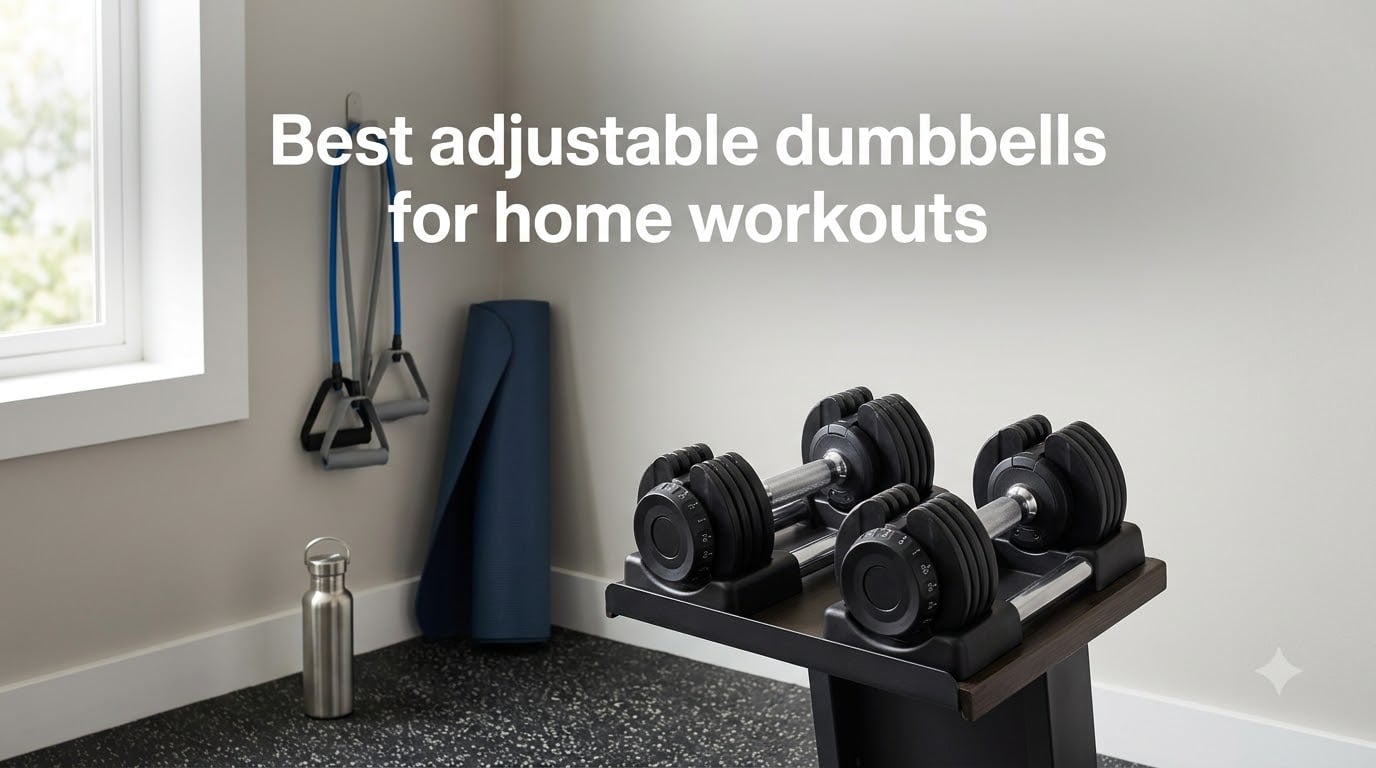 Best adjustable dumbbells for home workouts