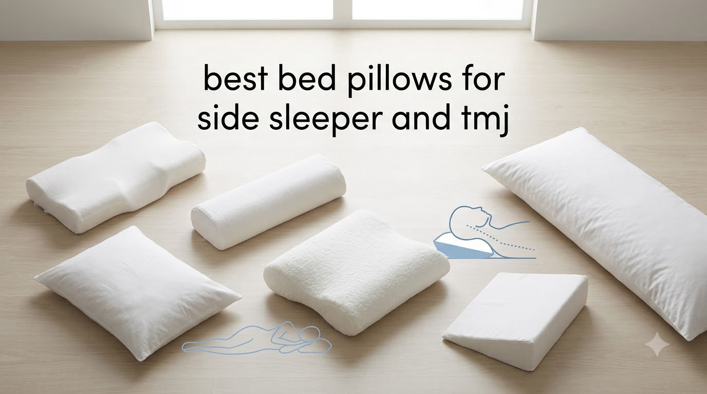 best bed pillows for side sleeper and tmj
