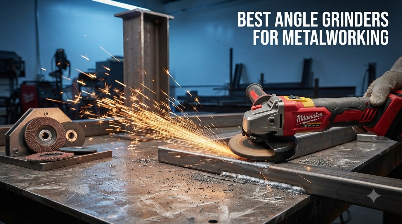 Best angle grinders for metalworking