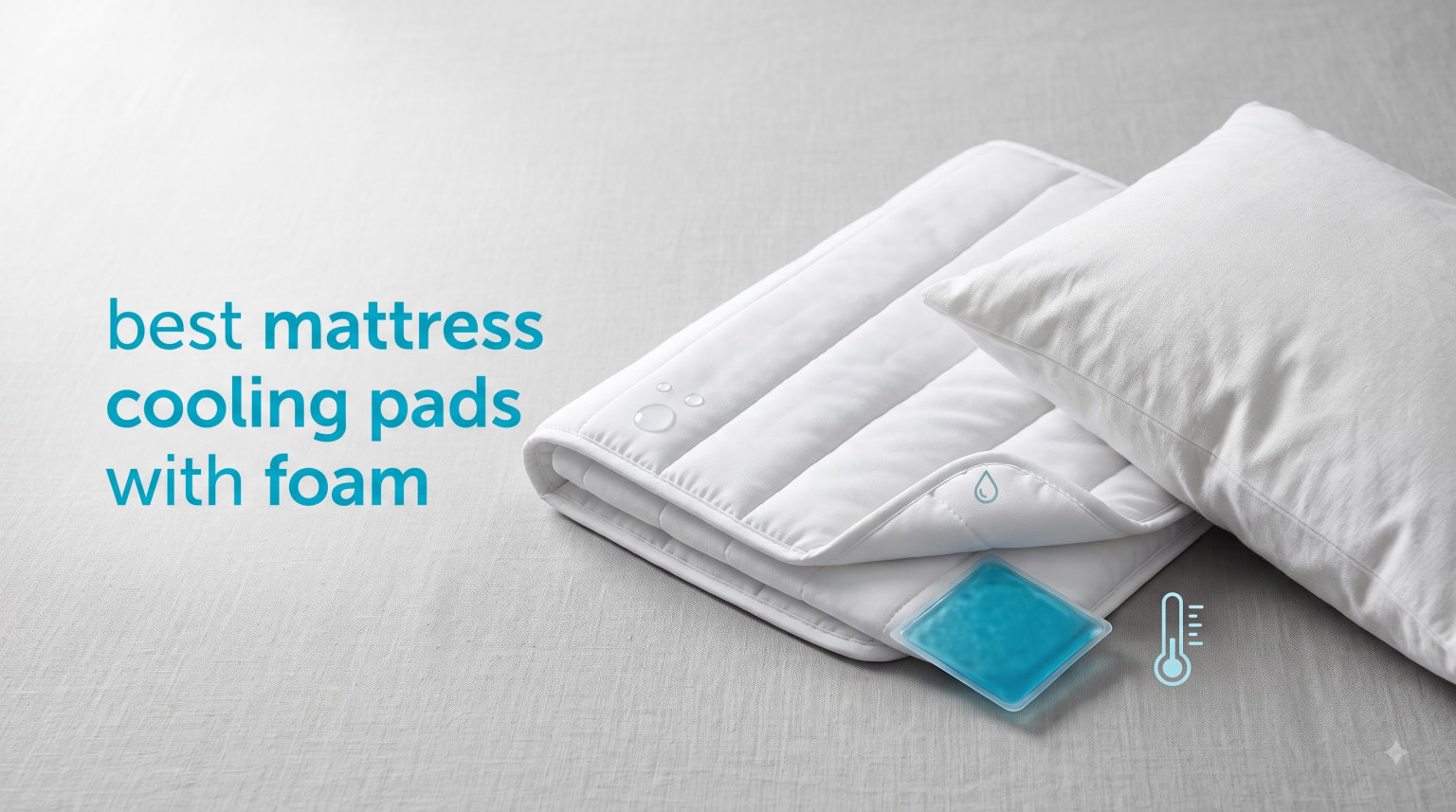 best mattress cooling pads with foam