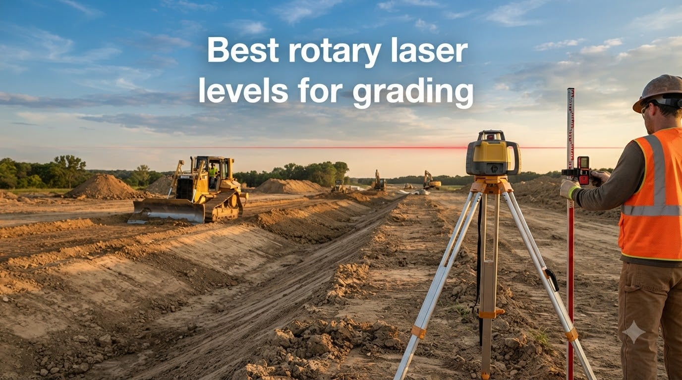 Best rotary laser levels for grading