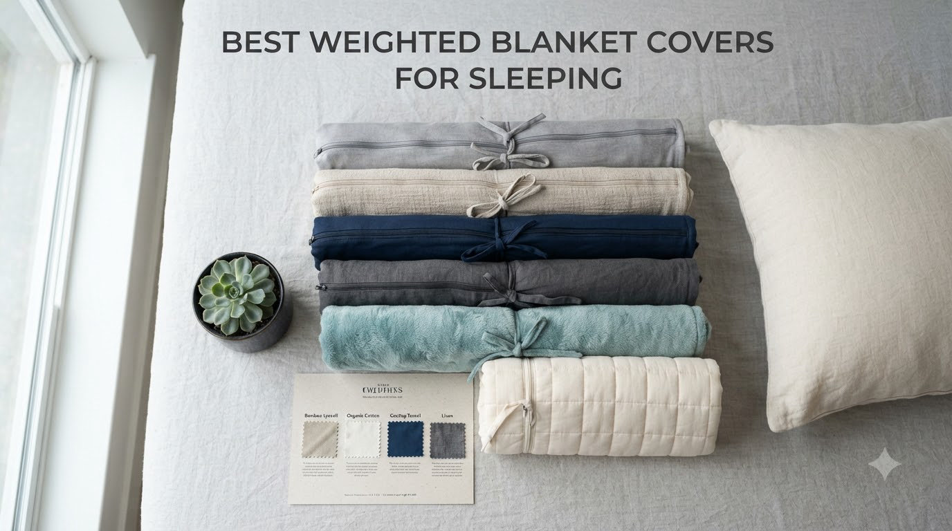 best weighted blanket covers for sleeping