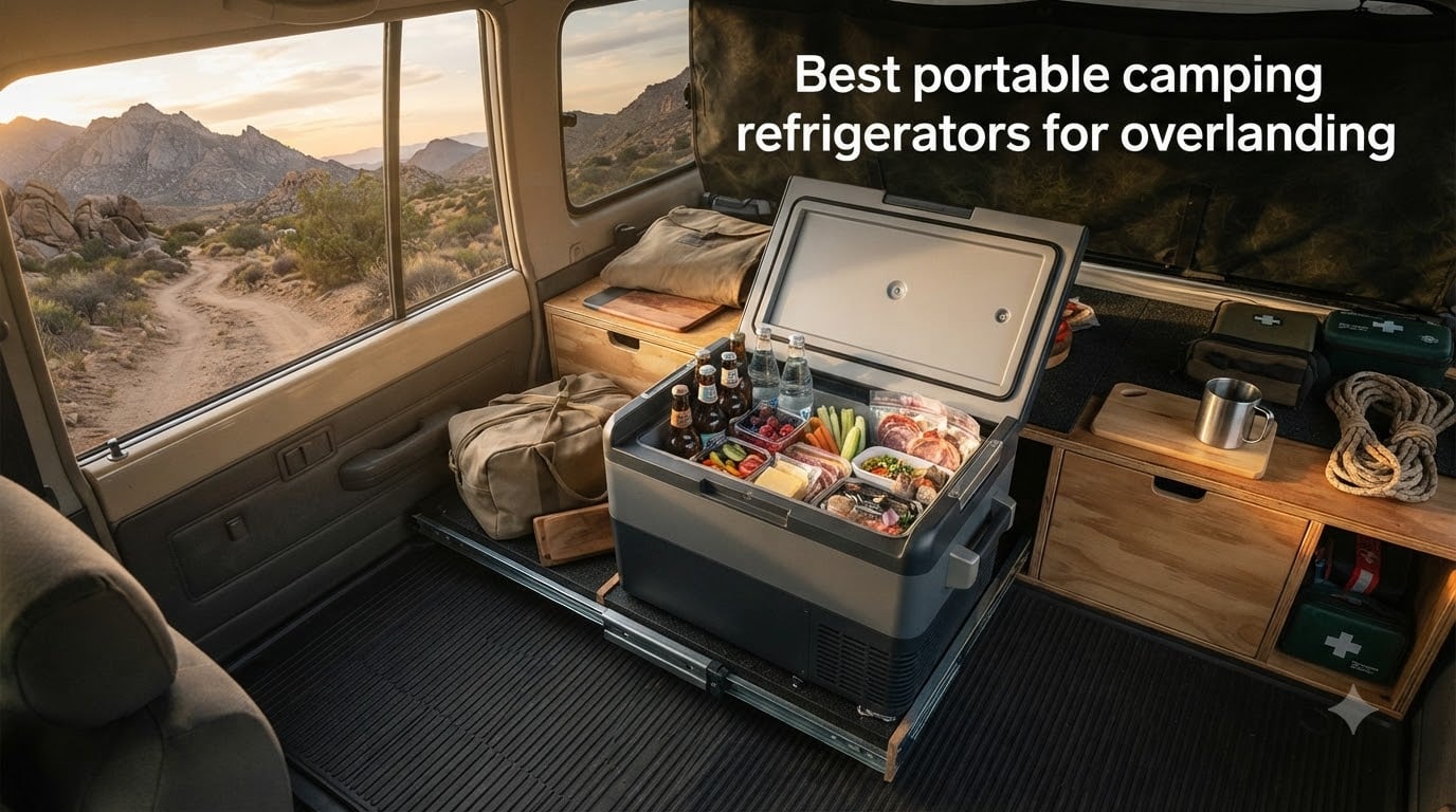Best portable camping refrigerators for overlanding