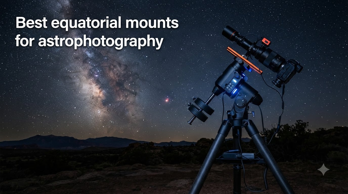 Best equatorial mounts for astrophotography