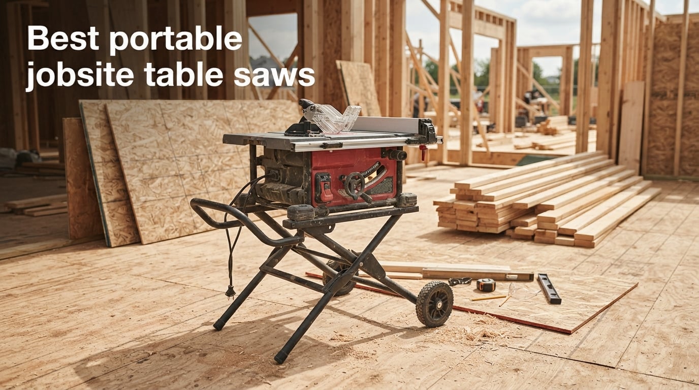 Best portable jobsite table saws