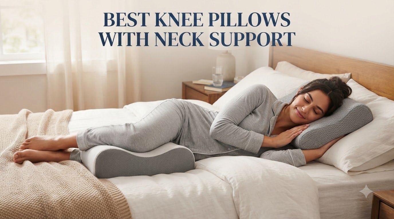 best knee pillows with neck
