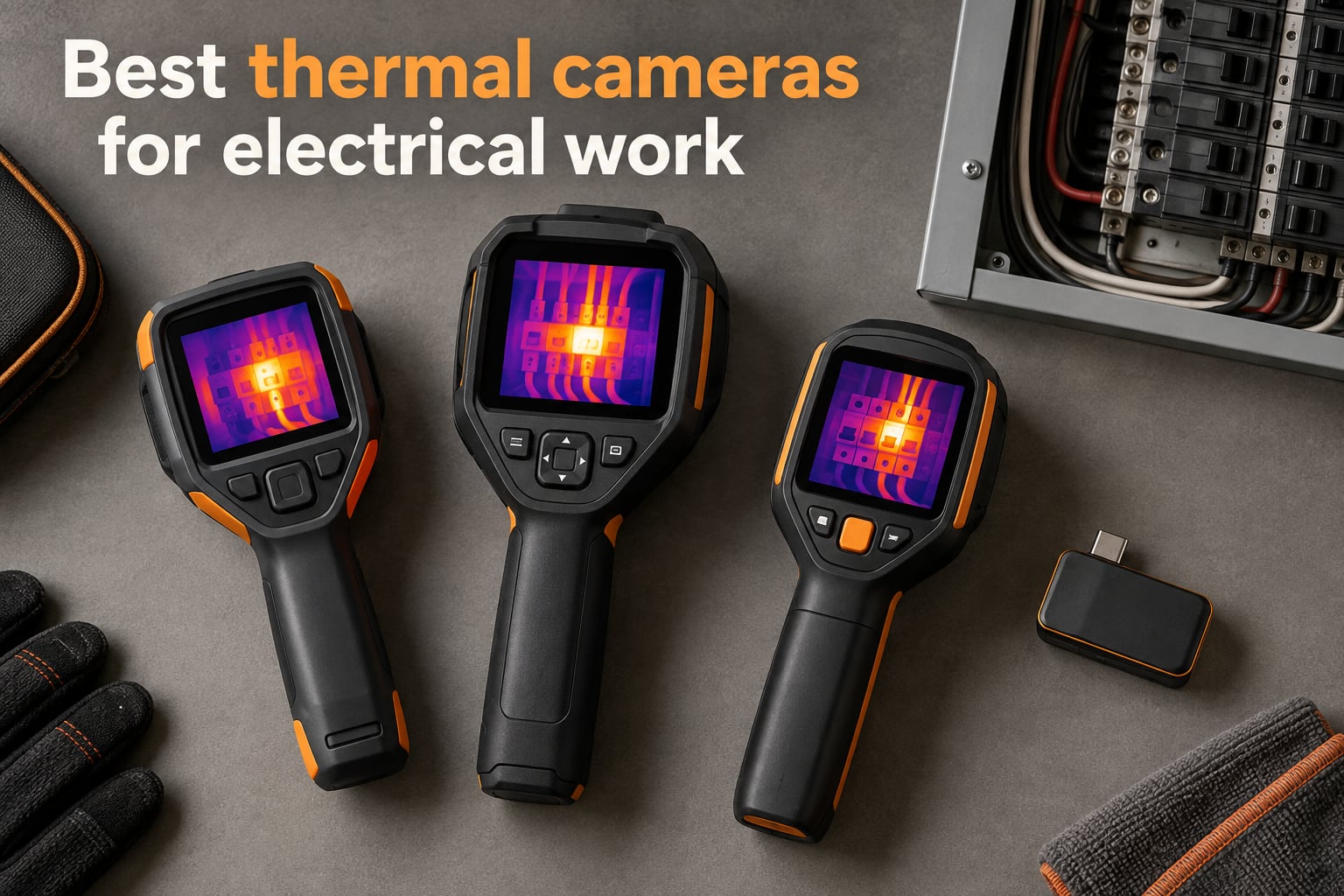 Best thermal cameras for electrical work