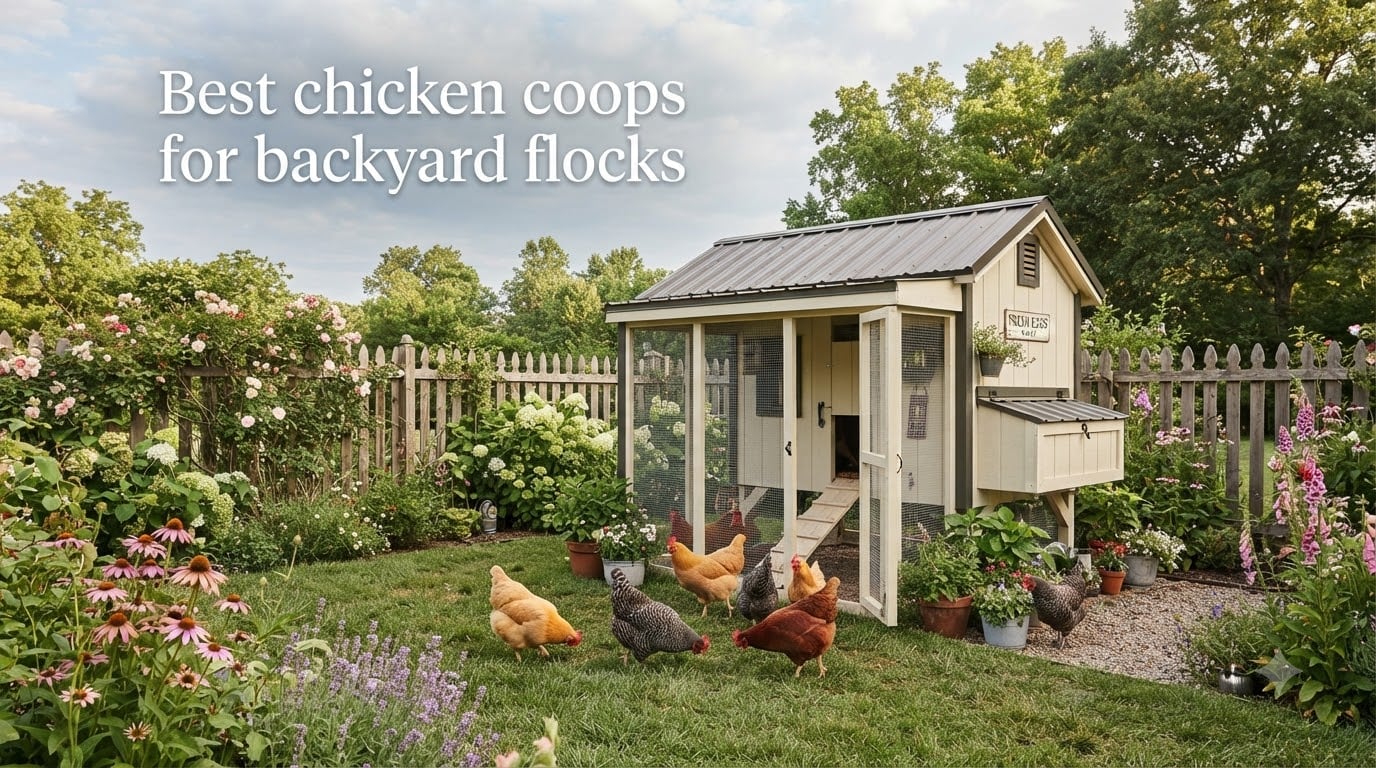 Best chicken coops for backyard flocks