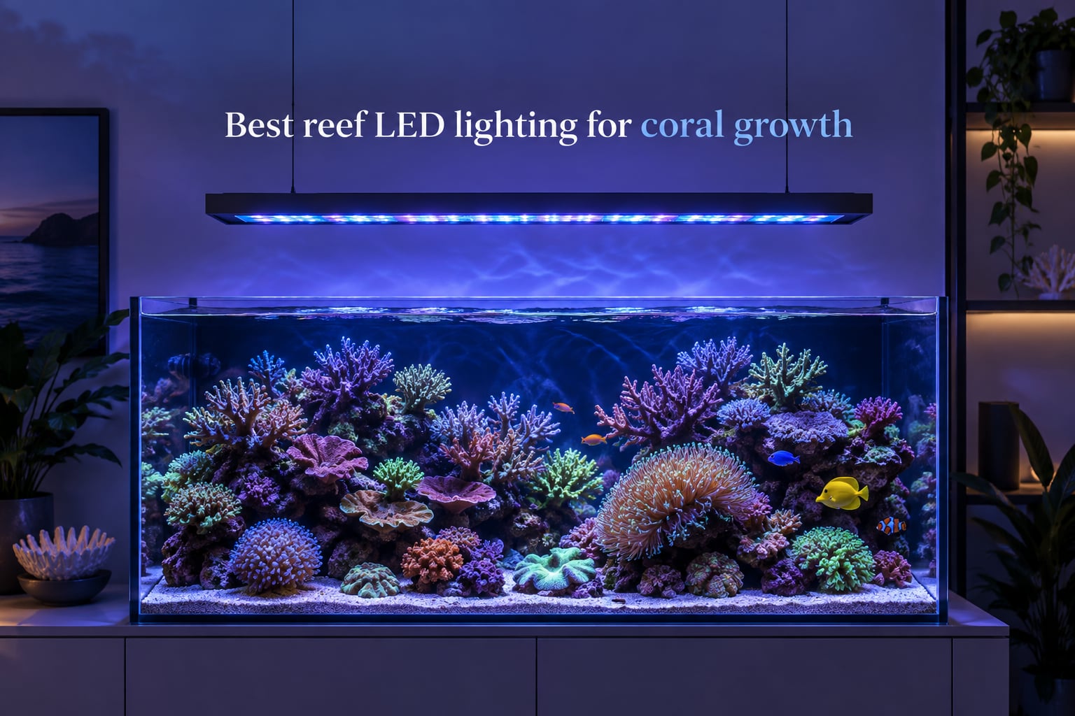 Best reef LED lighting for coral growth