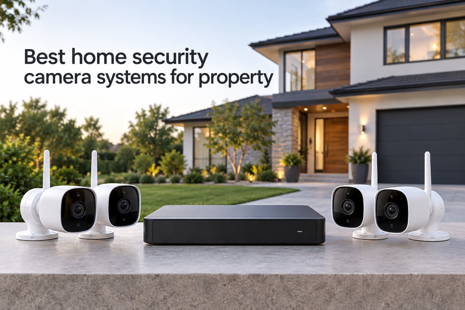 Best home security camera systems for property
