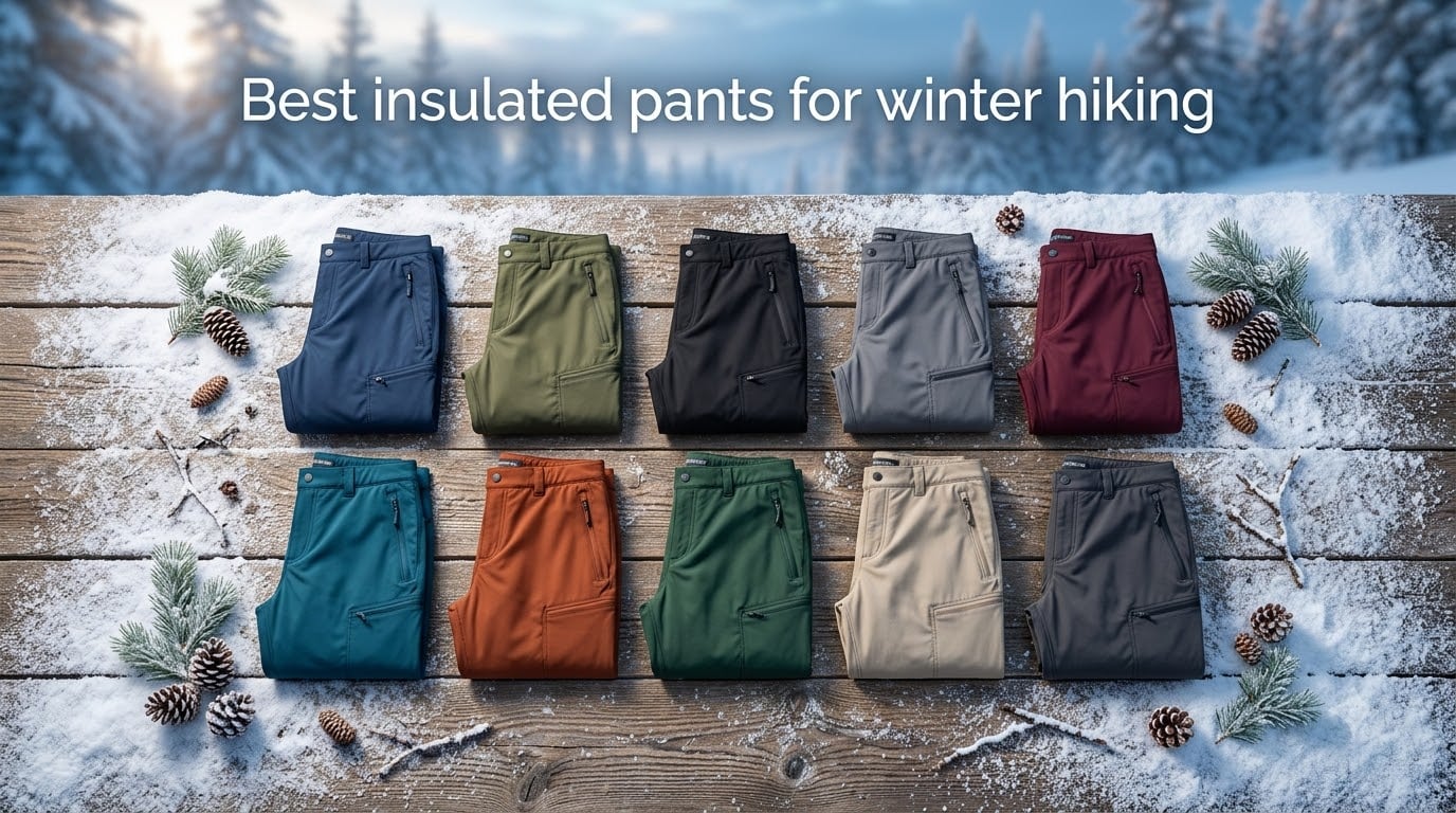 Best insulated pants for winter hiking