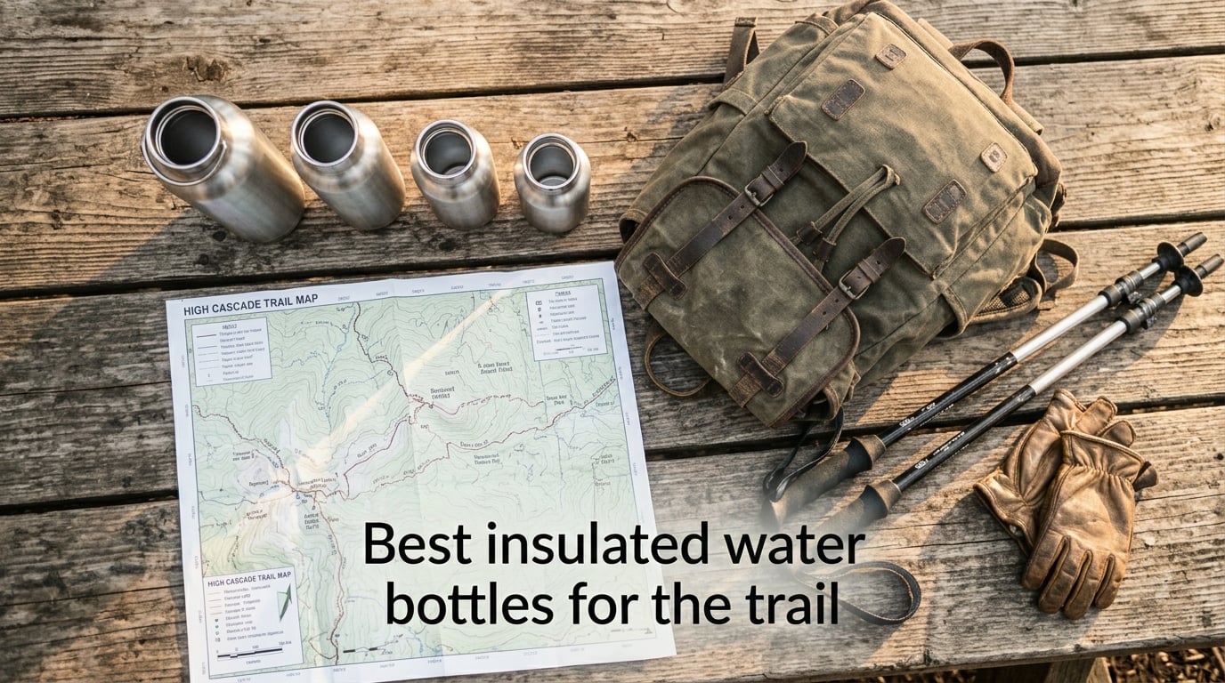 Best insulated water bottles for the trail