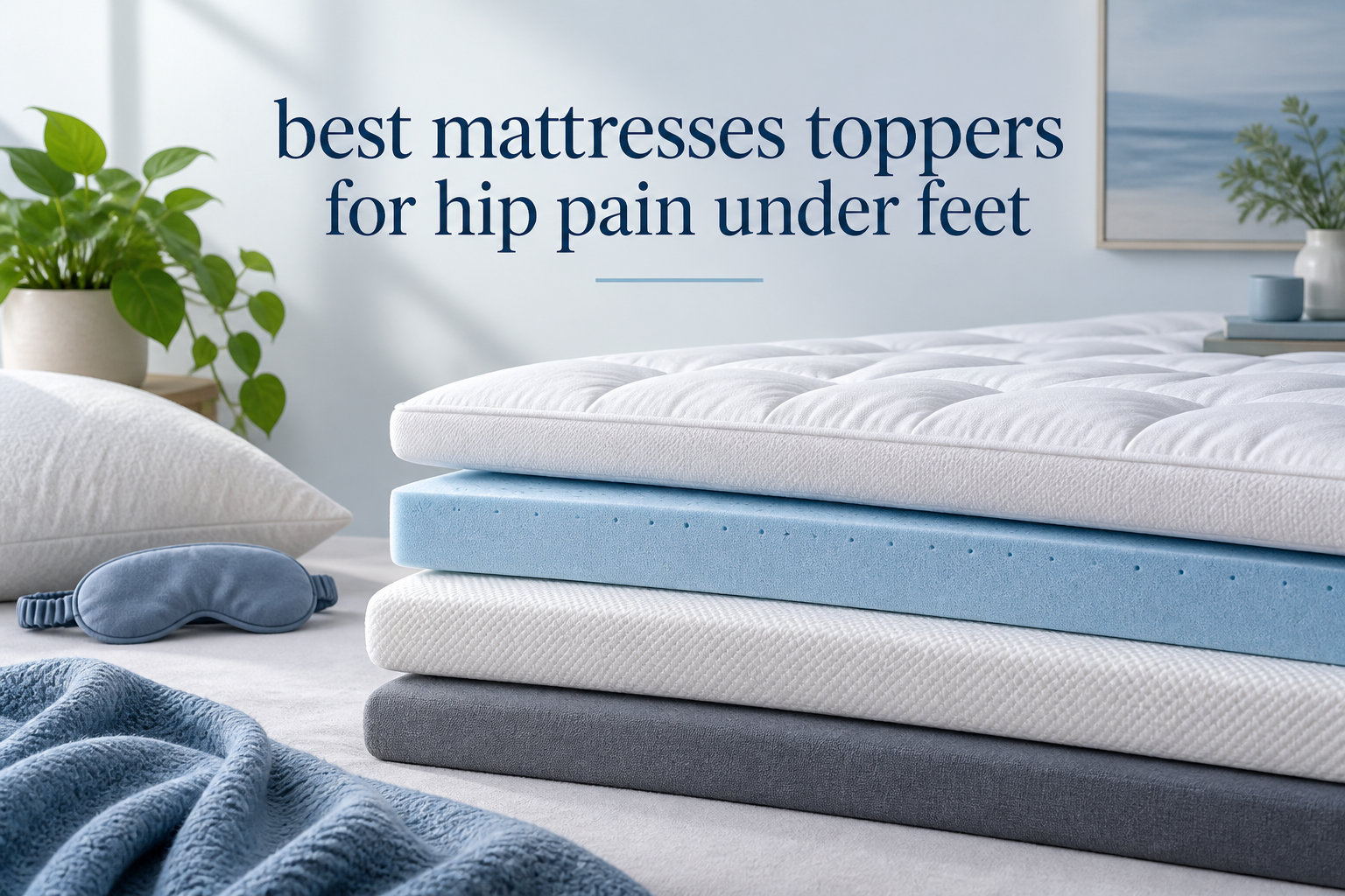 best mattresses toppers for hip pain under feet